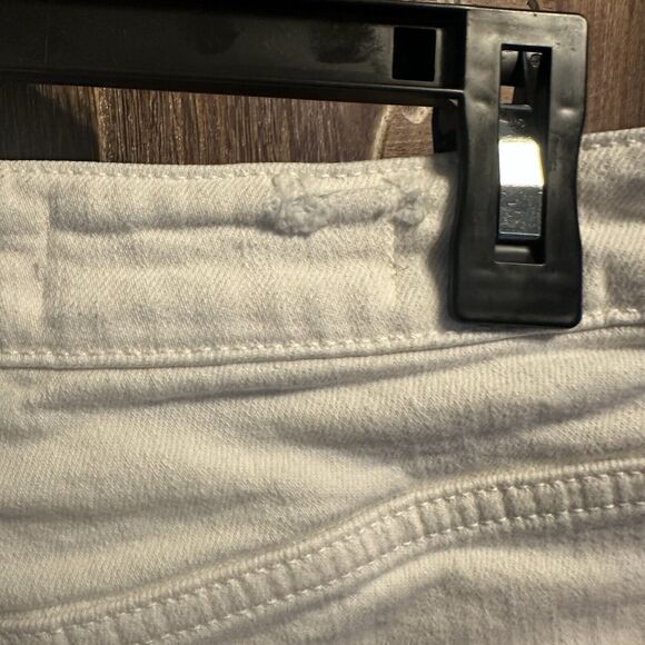 Anthropologie Pilcro and the Letterpress White High Rise Slim Jeans Sz 30 C14 - Picture 11 of 13